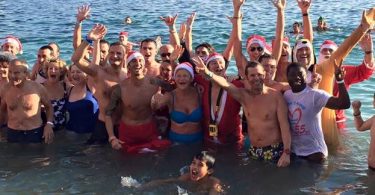 В Монако прошел традиционный «Les amis du bain de Noel»