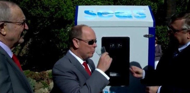 В Монако разрабатывается аппарат для получения питьевой воды из воздуха