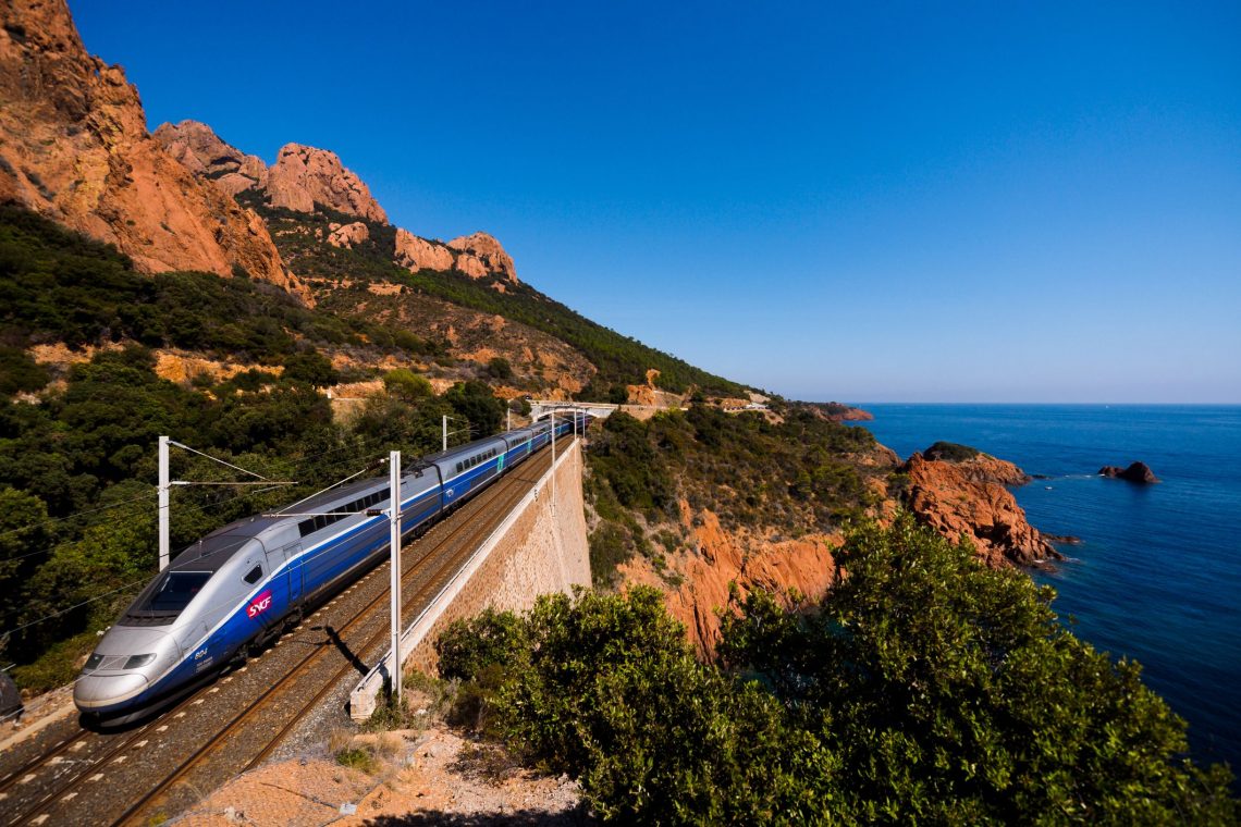 Поезд TGV Франция